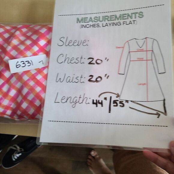 Tommy Bahama Slip Dress Large Tall Gingham Straps Maxi Beach Ruffles‎ Vibrant - Picture 11 of 12